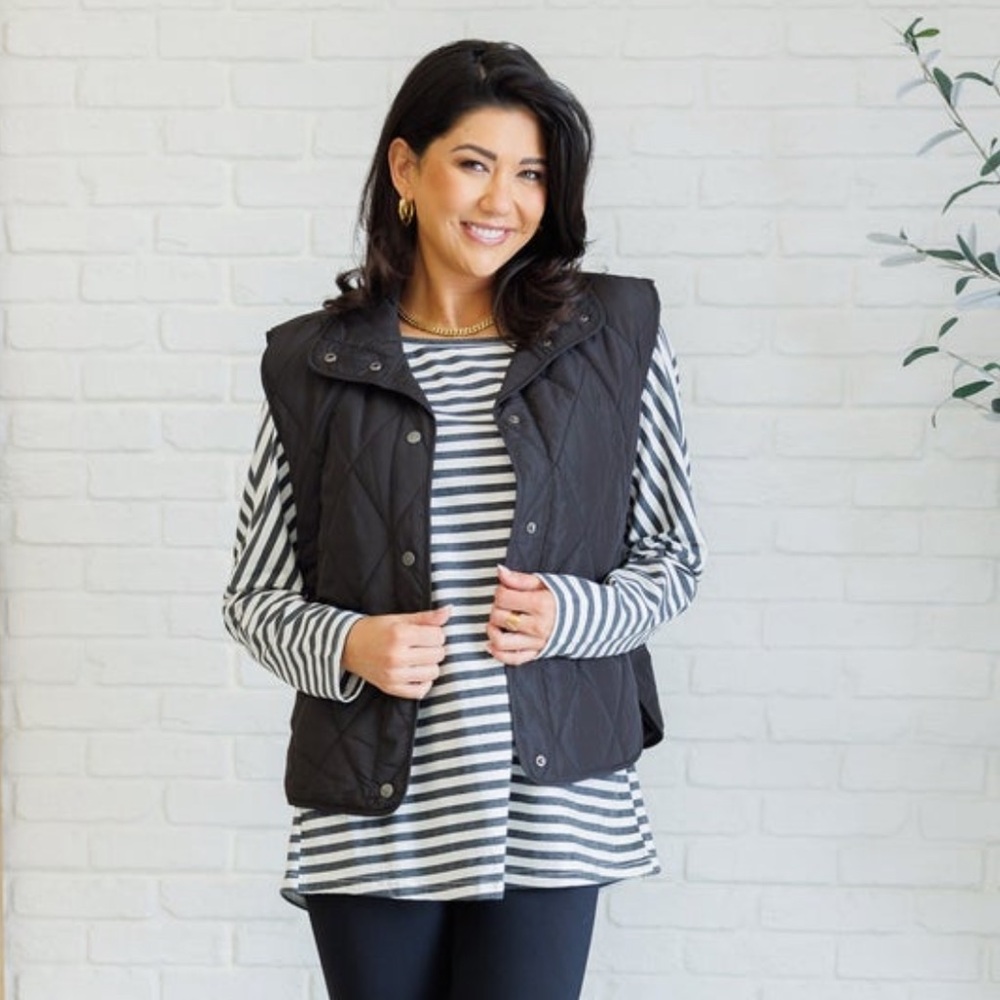 NEW Obviously Mine Stripe Oversized Top